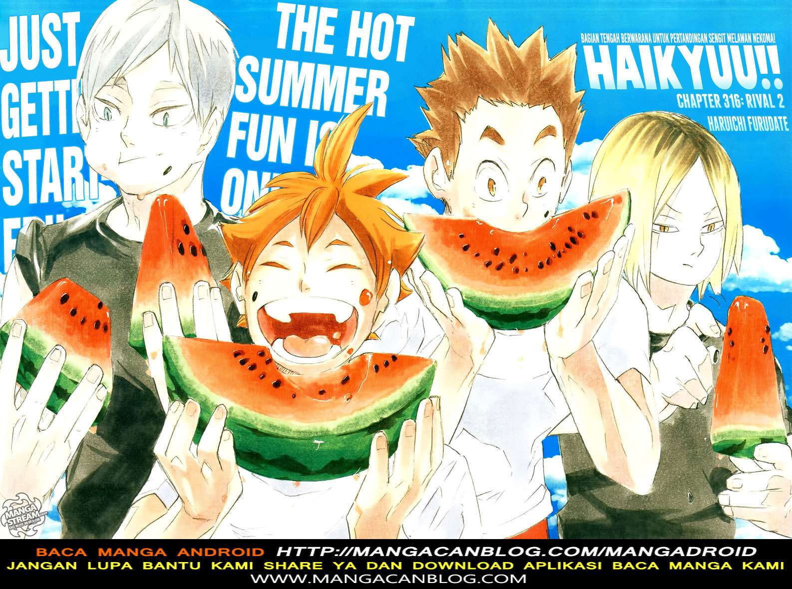 Haikyuu!! Chapter 316 - halaman 1