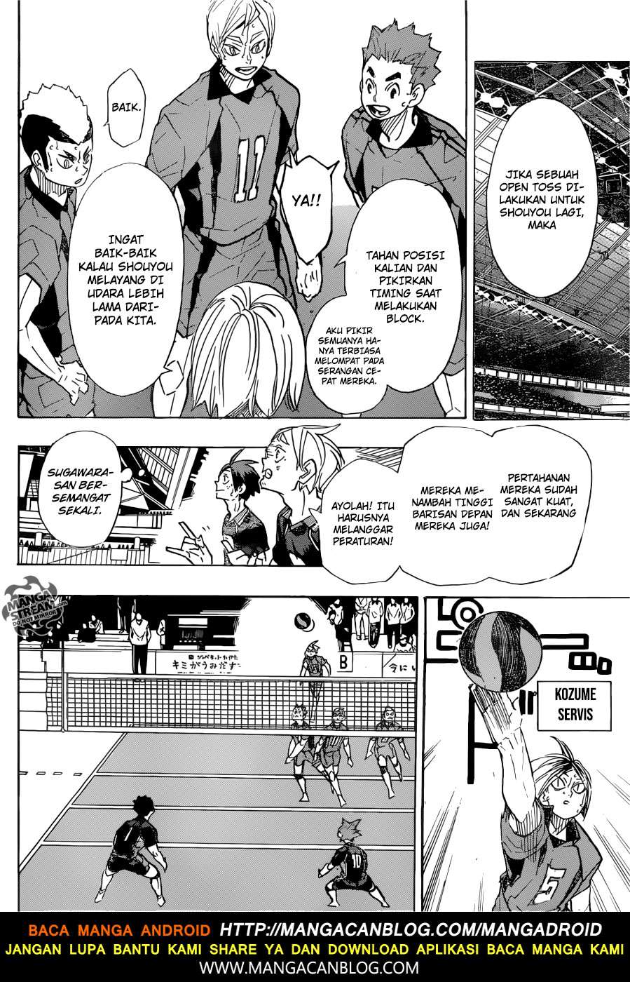 Haikyuu!! Chapter 316 - halaman 4