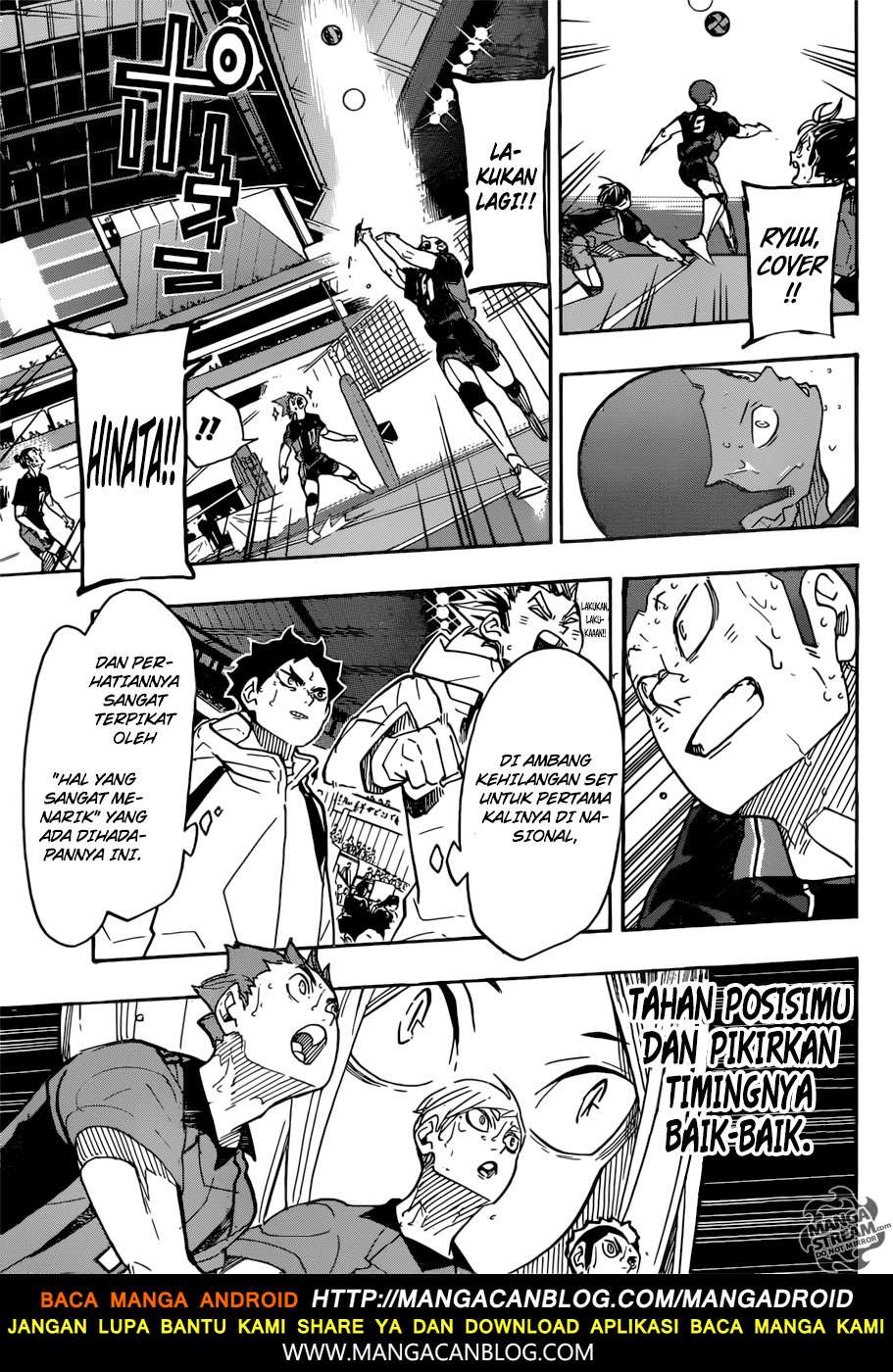 Haikyuu!! Chapter 316 - halaman 9