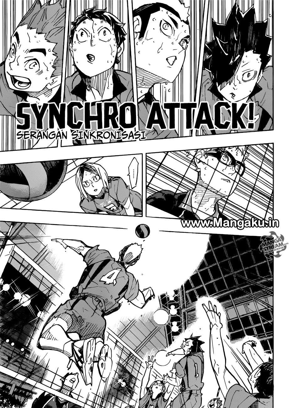 Haikyuu!! Chapter 317 - halaman 15