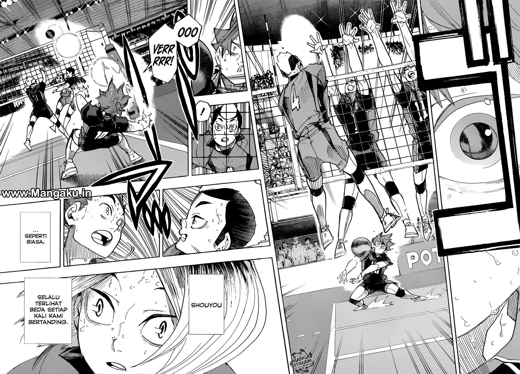 Haikyuu!! Chapter 317 - halaman 16