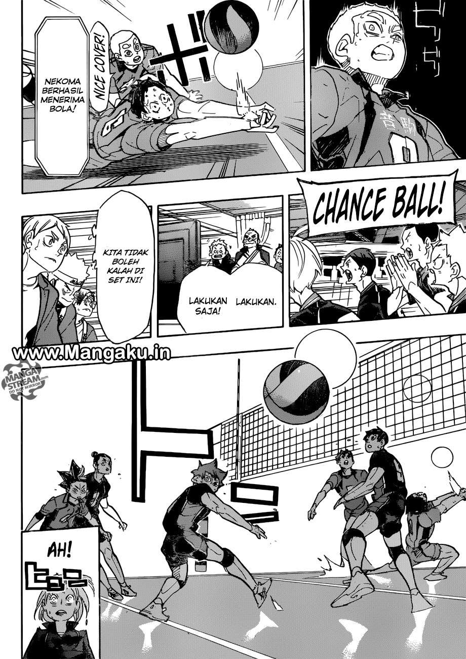 Haikyuu!! Chapter 317 - halaman 6