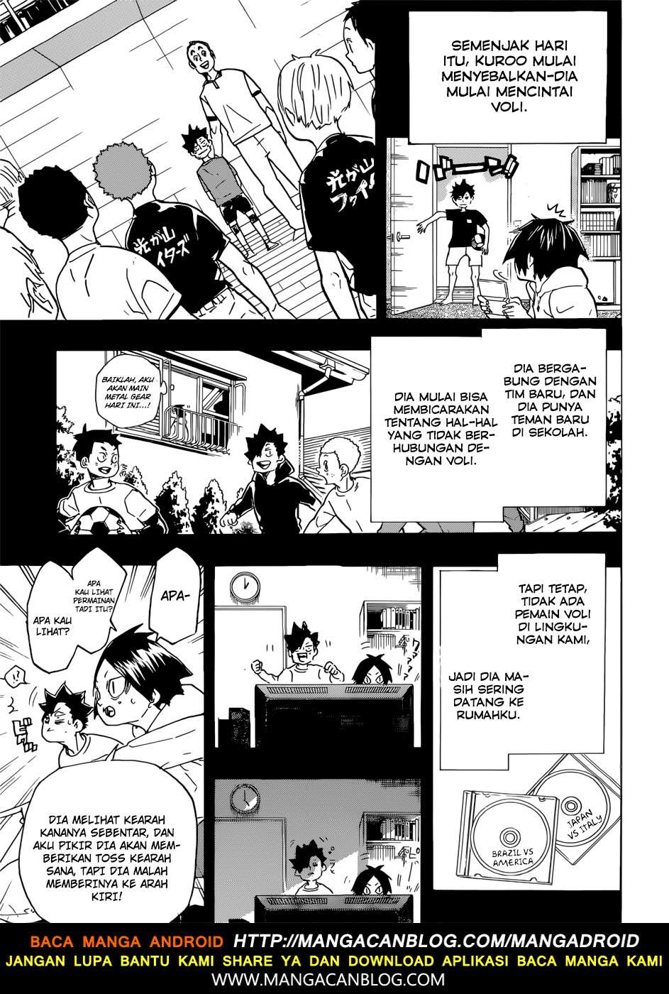 Haikyuu!! Chapter 318 - halaman 14