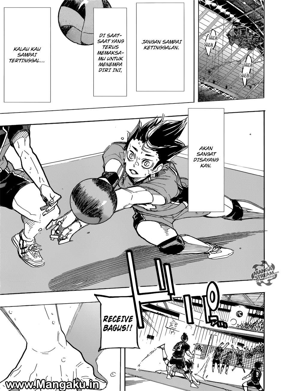 Haikyuu!! Chapter 319 - halaman 14