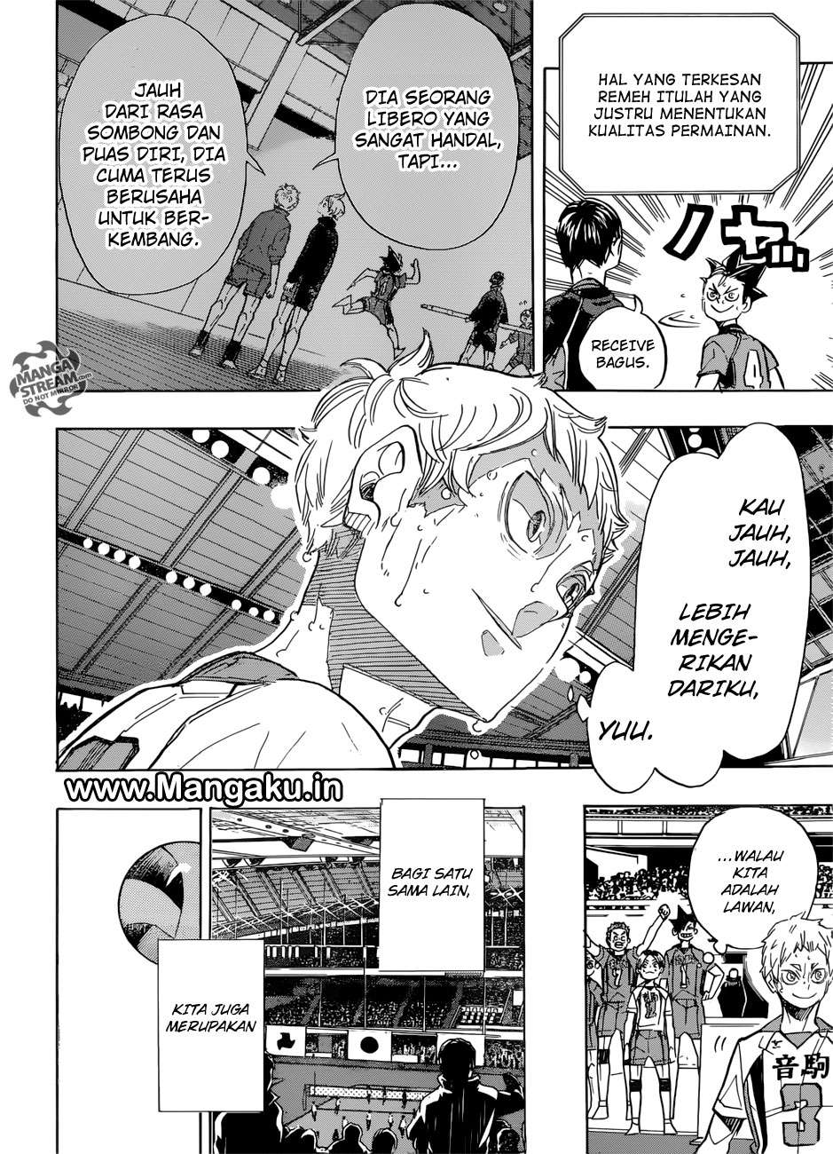 Haikyuu!! Chapter 319 - halaman 17