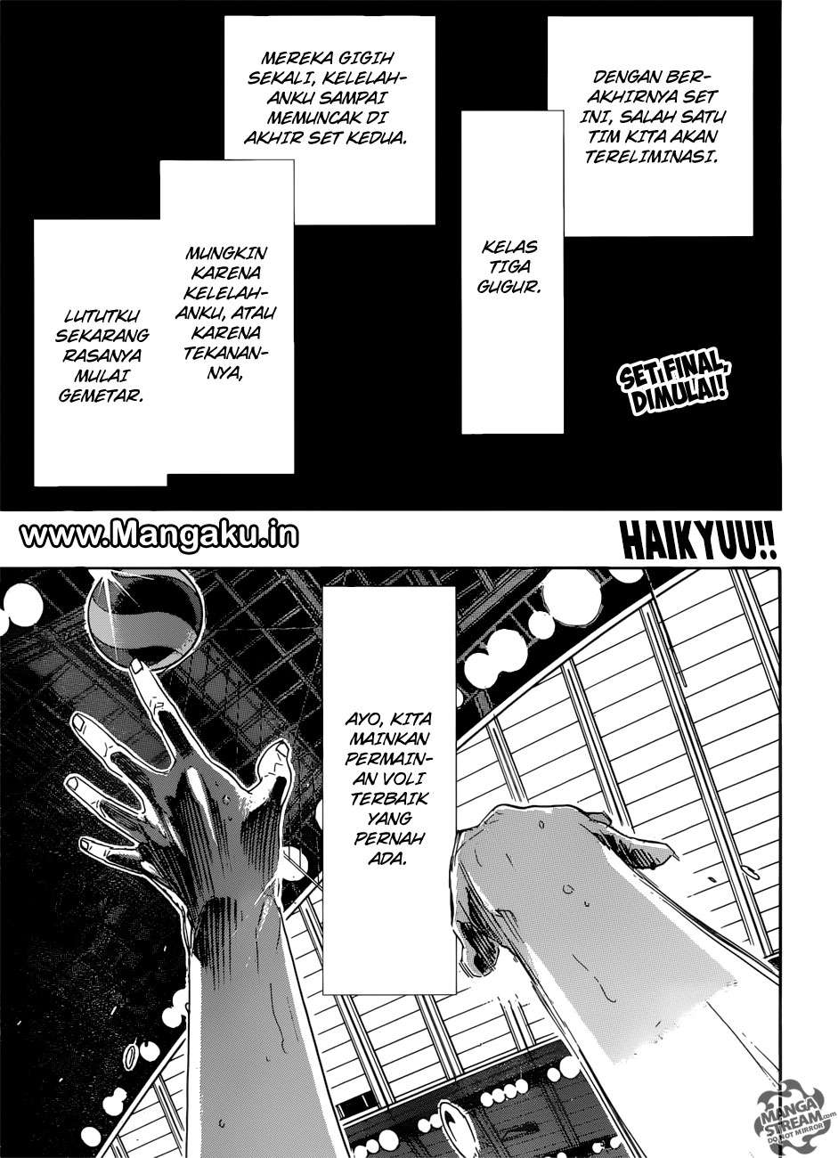 Haikyuu!! Chapter 319 - halaman 2