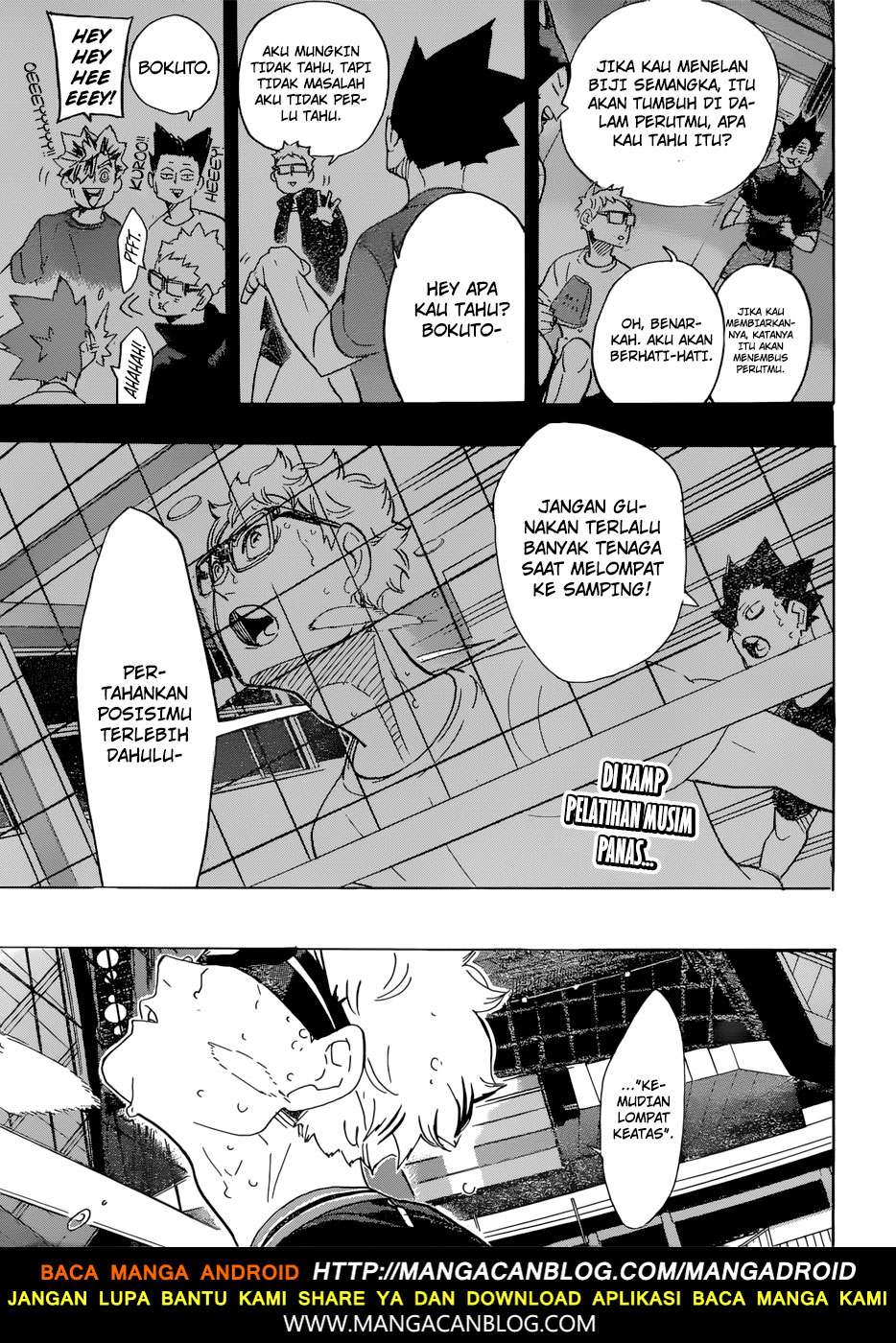 Haikyuu!! Chapter 320 - halaman 1