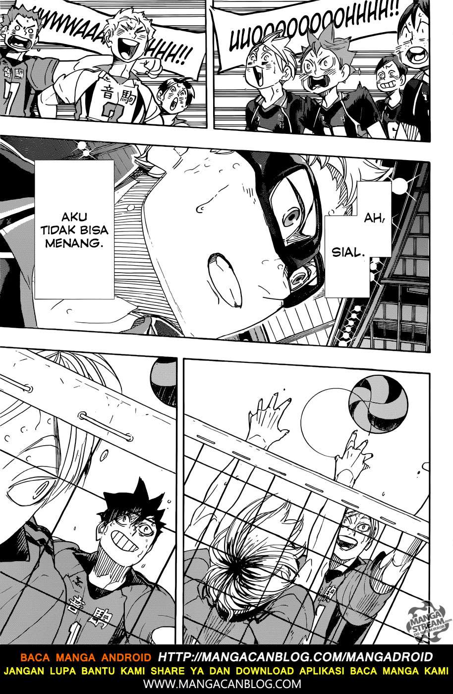 Haikyuu!! Chapter 320 - halaman 14