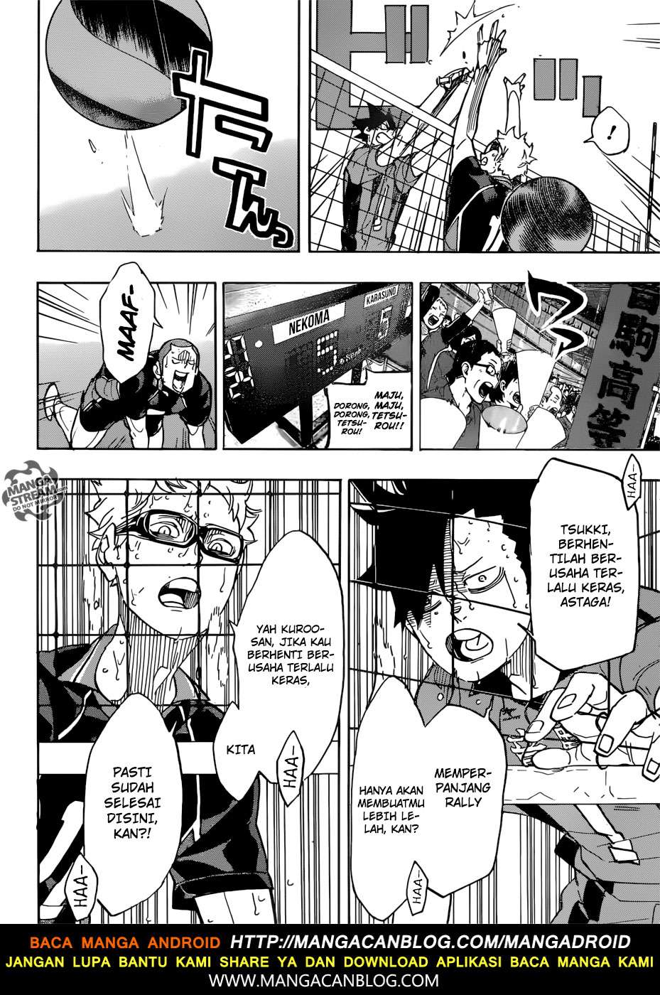 Haikyuu!! Chapter 320 - halaman 6