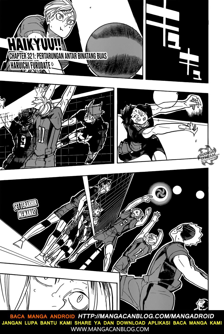Haikyuu!! Chapter 321 - halaman 1
