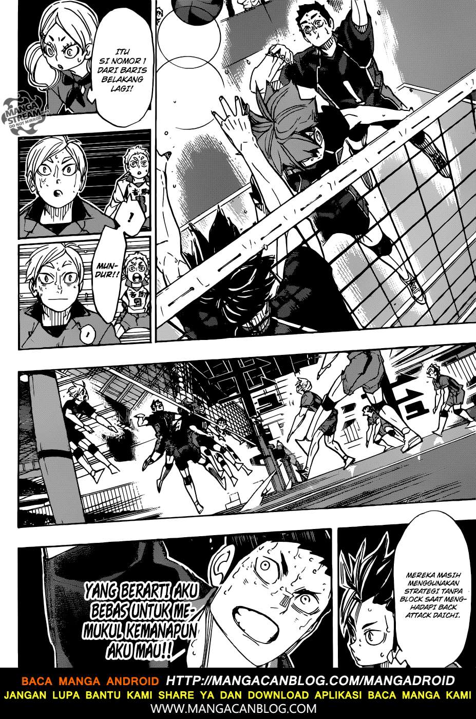 Haikyuu!! Chapter 321 - halaman 15