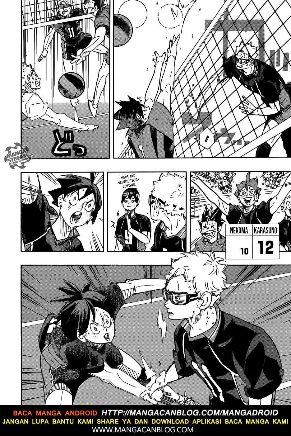 Haikyuu!! Chapter 321 - halaman 9