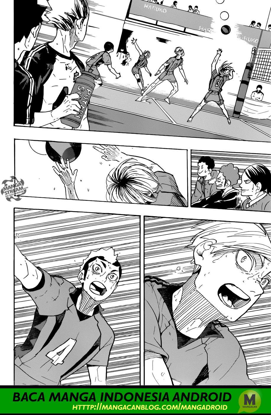 Haikyuu!! Chapter 324 - halaman 10