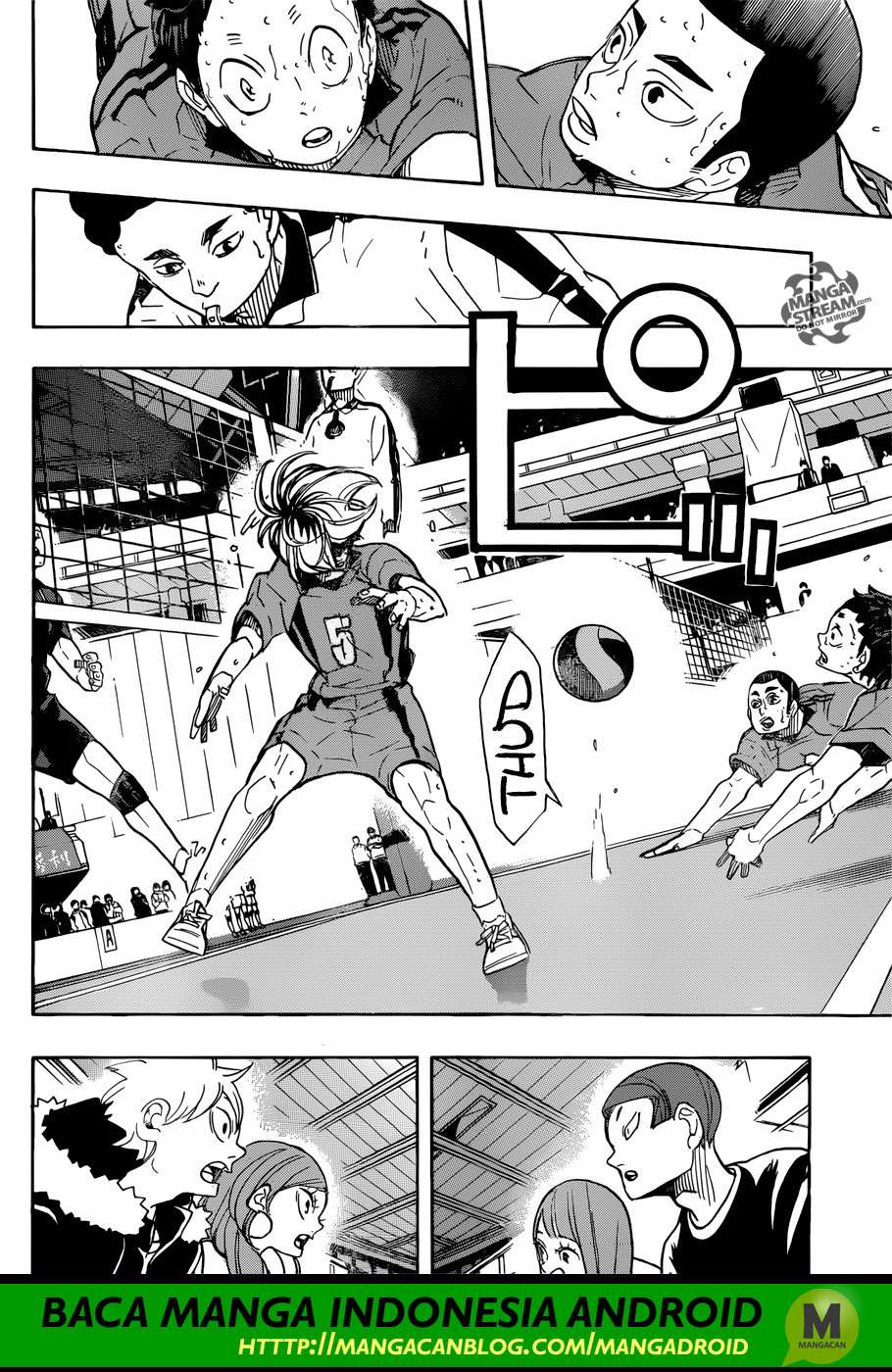 Haikyuu!! Chapter 324 - halaman 12