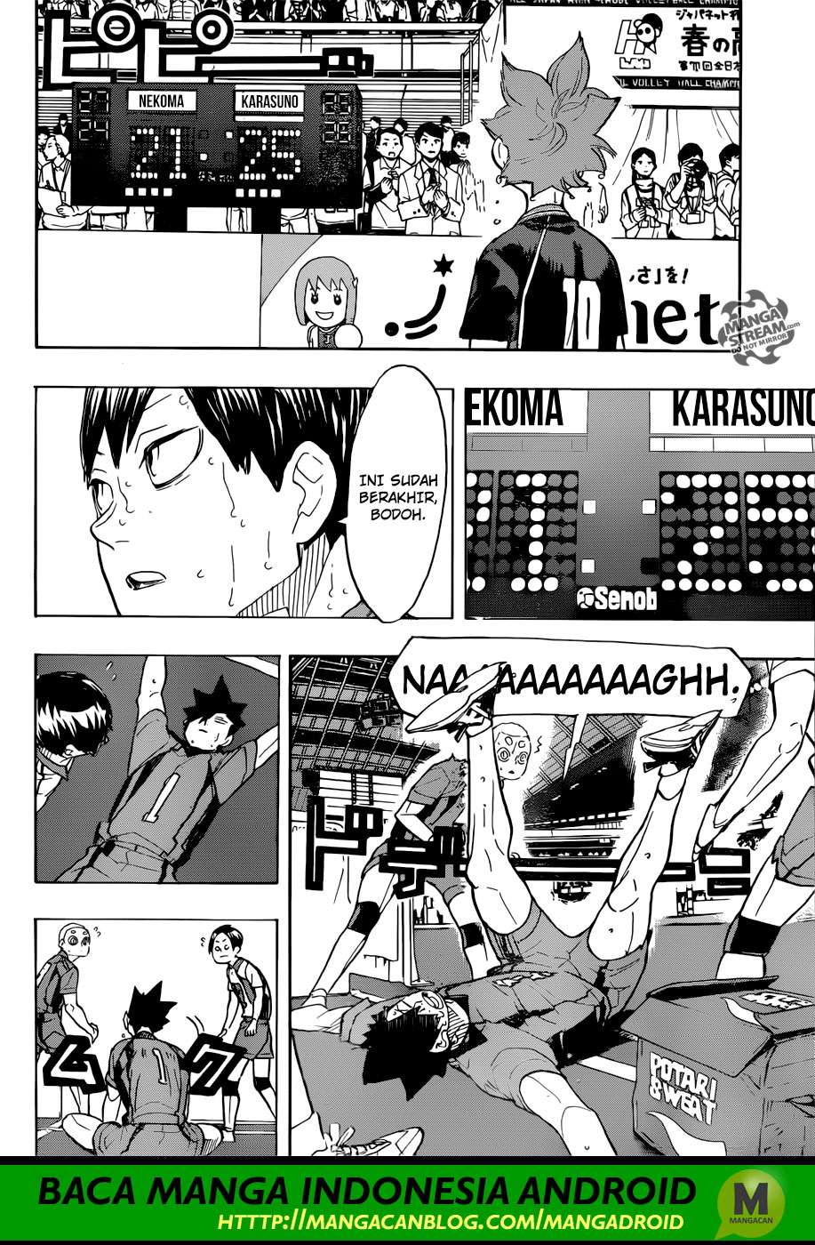 Haikyuu!! Chapter 324 - halaman 14