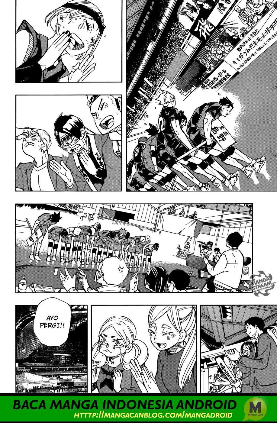 Haikyuu!! Chapter 325 - halaman 12