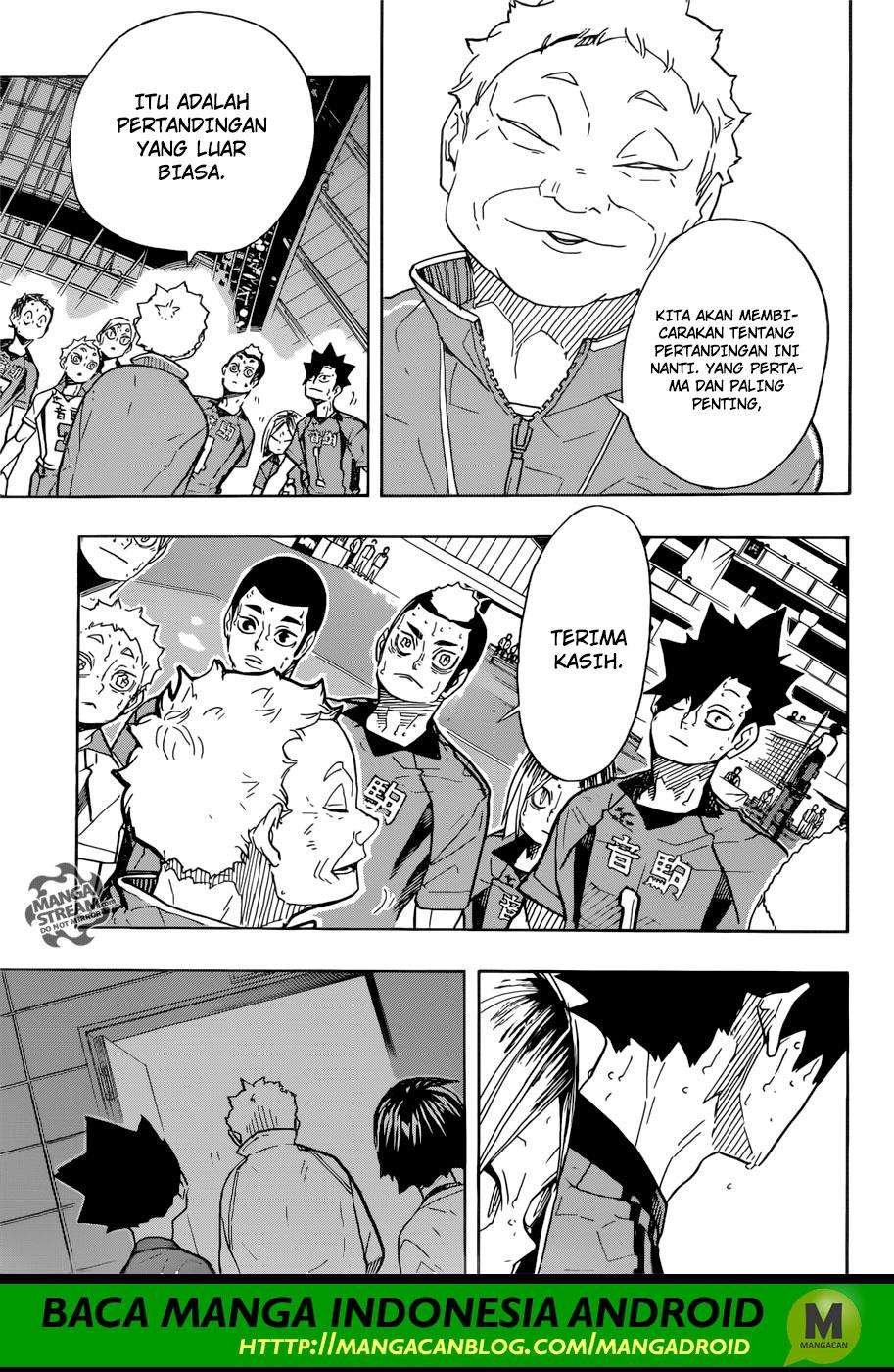 Haikyuu!! Chapter 325 - halaman 13