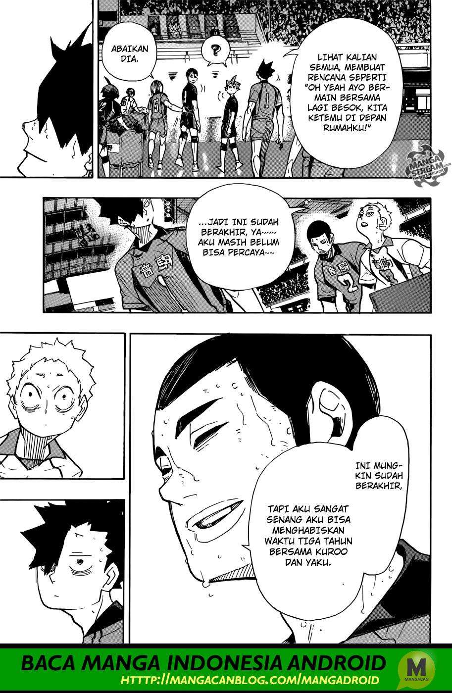 Haikyuu!! Chapter 325 - halaman 17