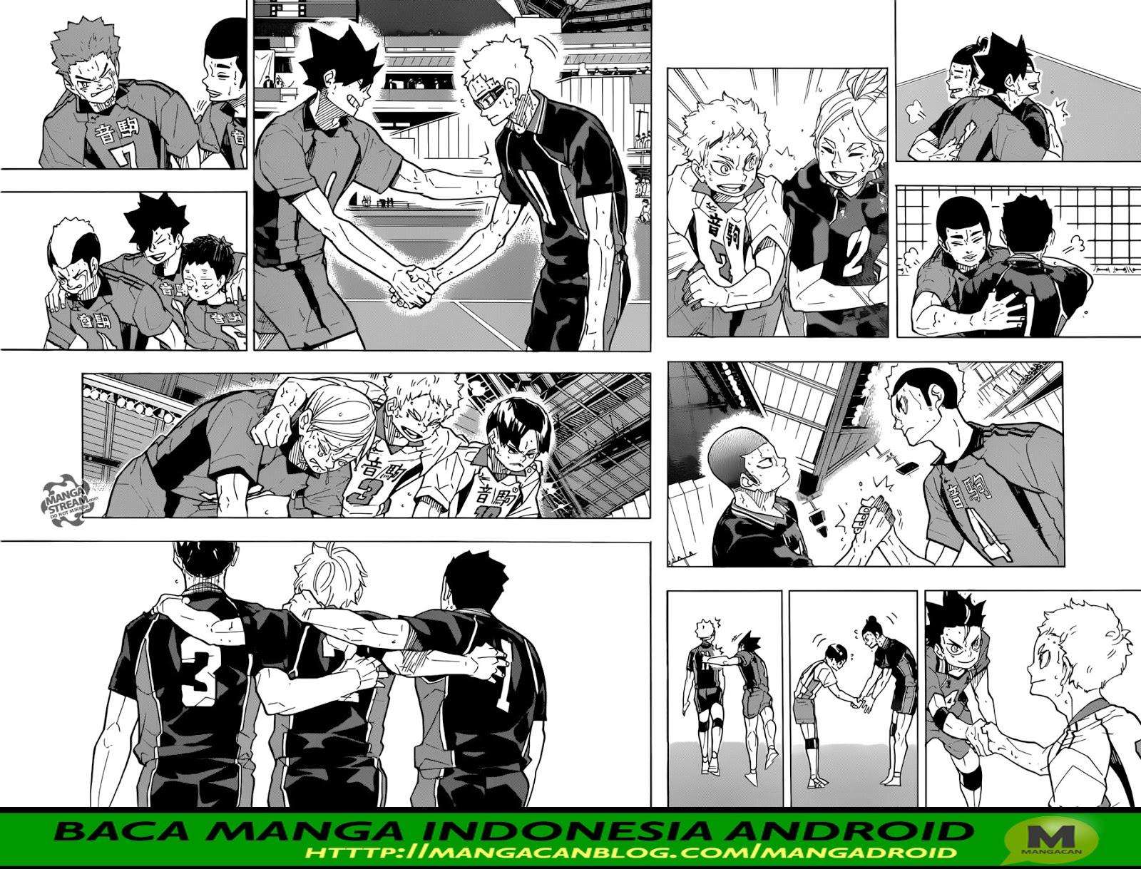 Haikyuu!! Chapter 325 - halaman 8