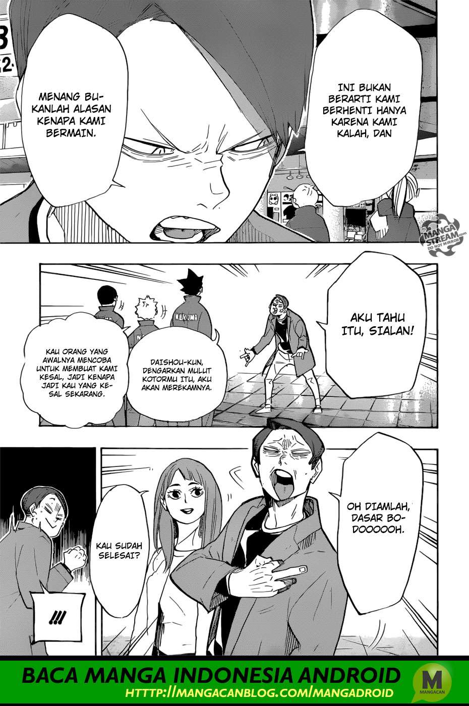 Haikyuu!! Chapter 327 - halaman 14