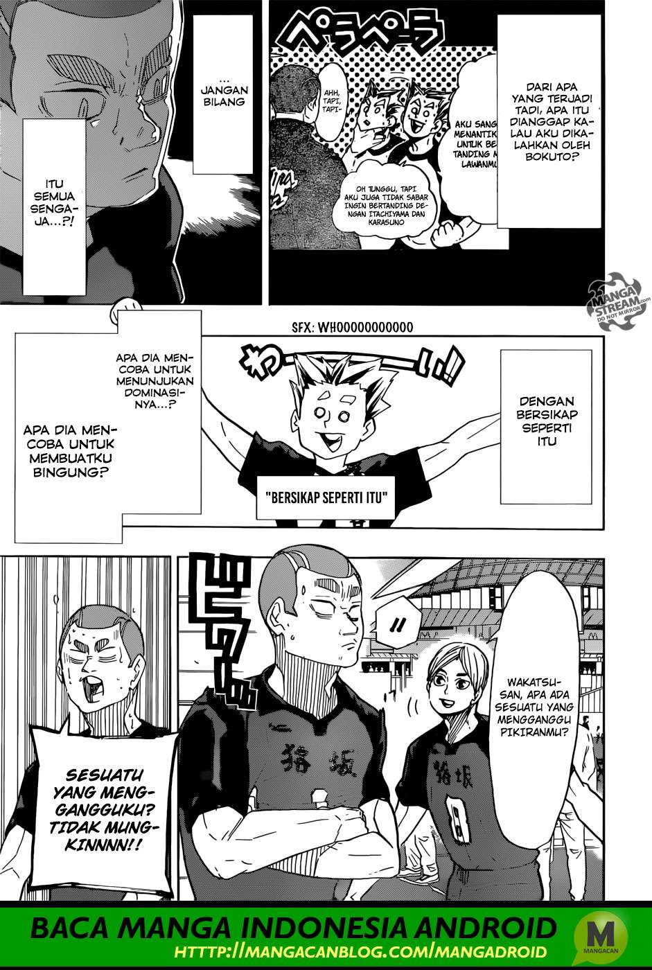 Haikyuu!! Chapter 327 - halaman 18
