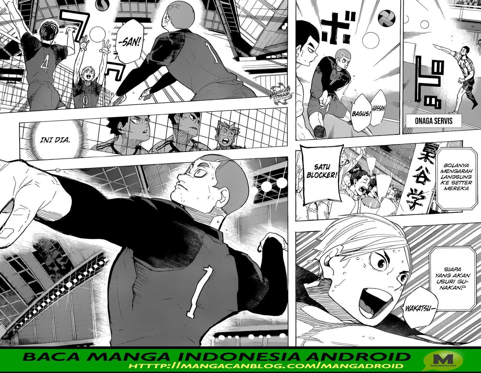 Haikyuu!! Chapter 328 - halaman 15