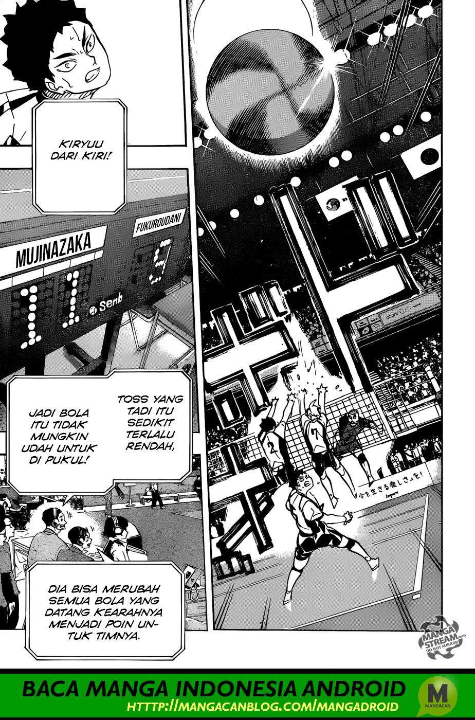 Haikyuu!! Chapter 329 - halaman 16