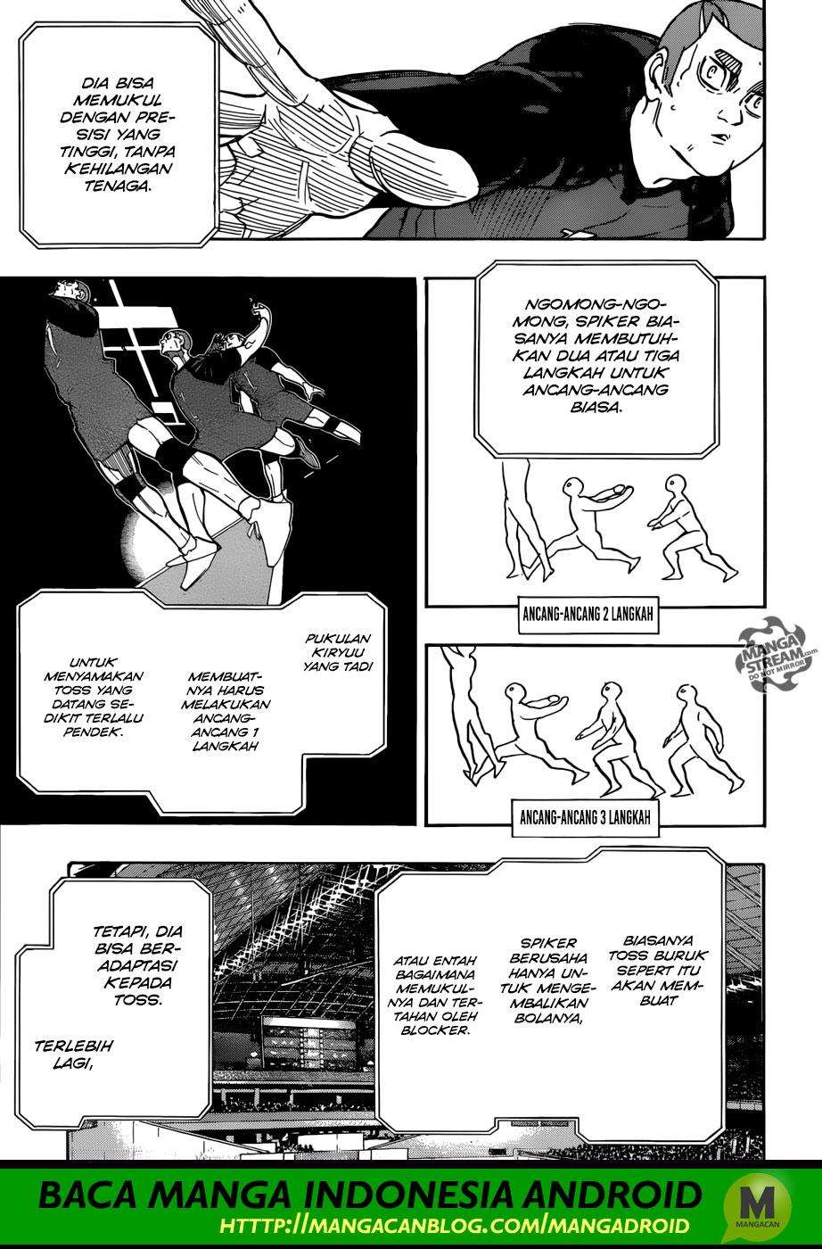 Haikyuu!! Chapter 329 - halaman 18