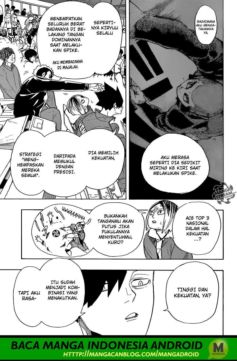 Haikyuu!! Chapter 329 - halaman 6