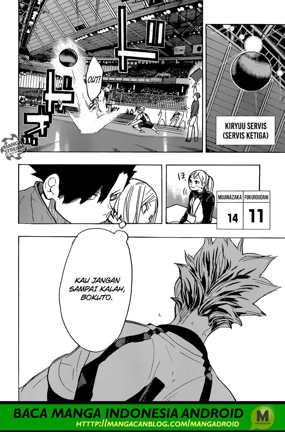 Haikyuu!! Chapter 330 - halaman 9