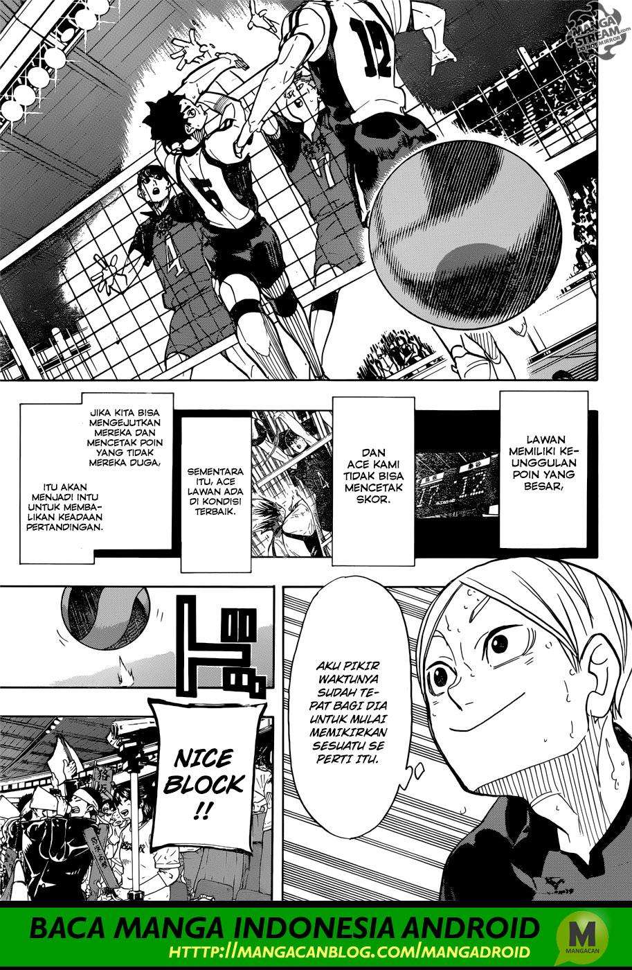 Haikyuu!! Chapter 331 - halaman 10