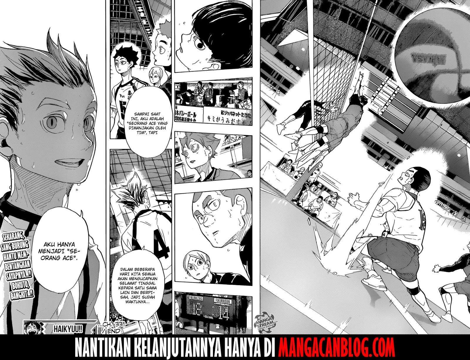 Haikyuu!! Chapter 331 - halaman 19