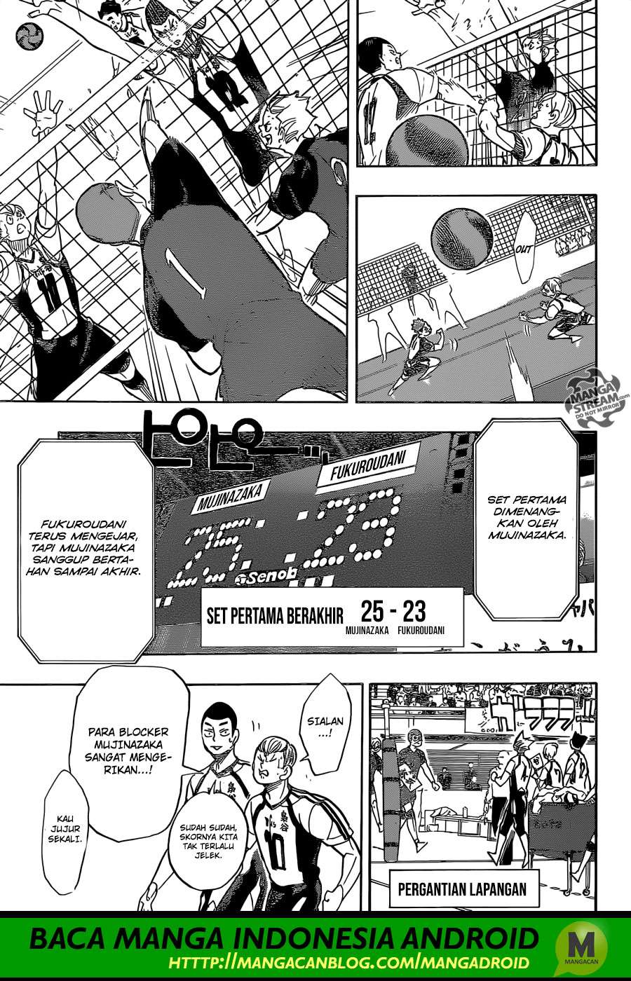 Haikyuu!! Chapter 333 - halaman 12