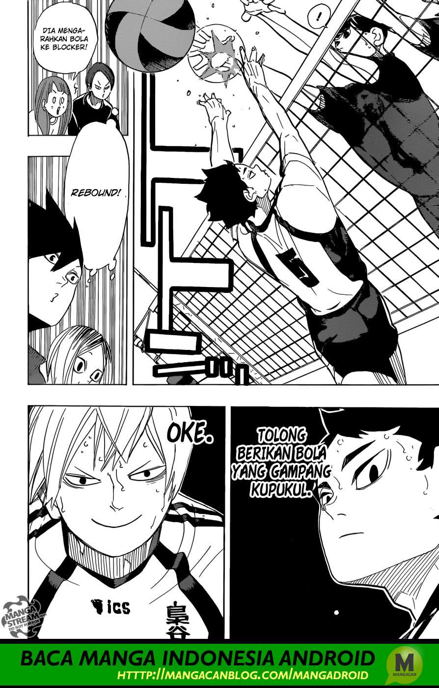 Haikyuu!! Chapter 333 - halaman 17