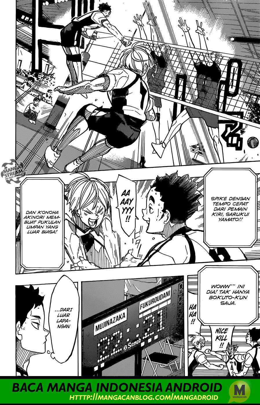 Haikyuu!! Chapter 333 - halaman 9