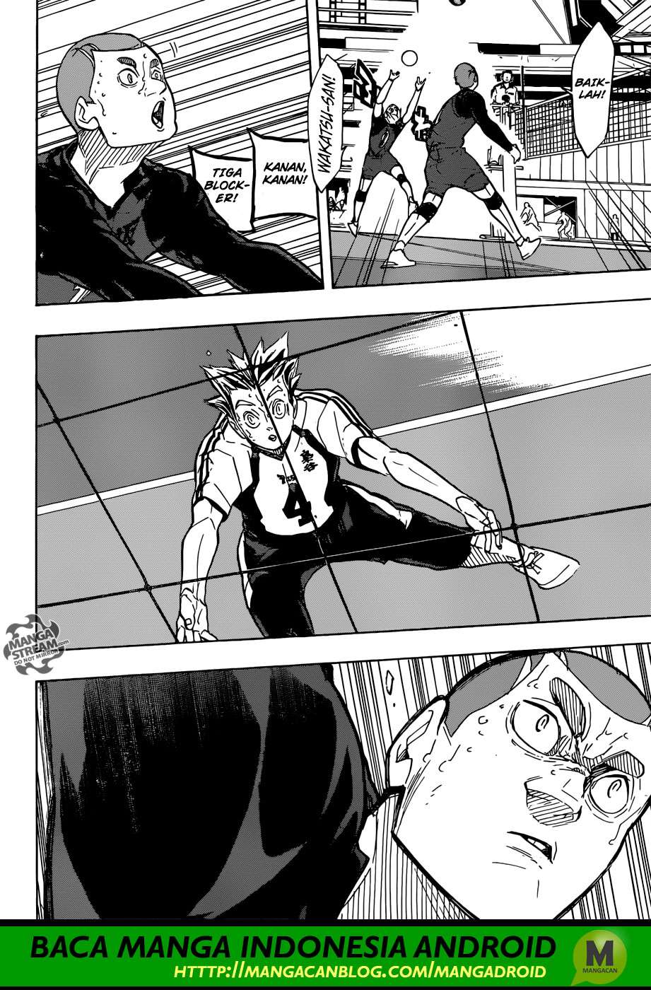 Haikyuu!! Chapter 334 - halaman 11