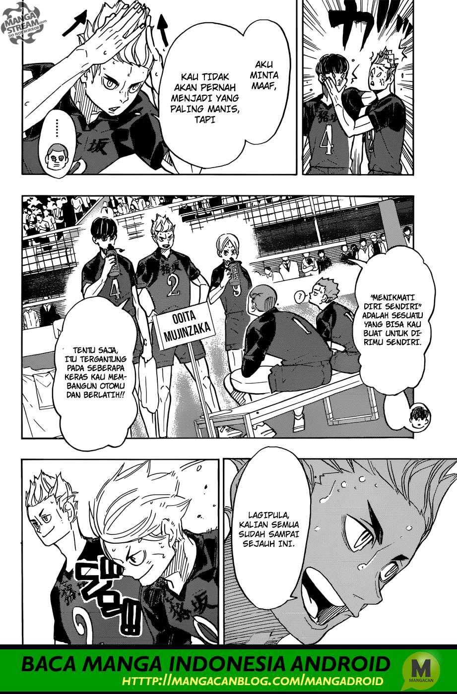 Haikyuu!! Chapter 334 - halaman 15