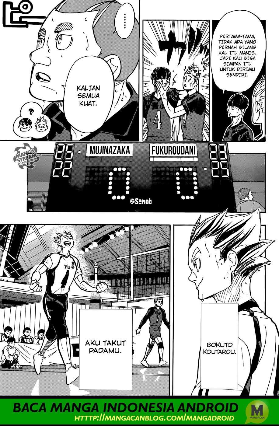 Haikyuu!! Chapter 334 - halaman 16