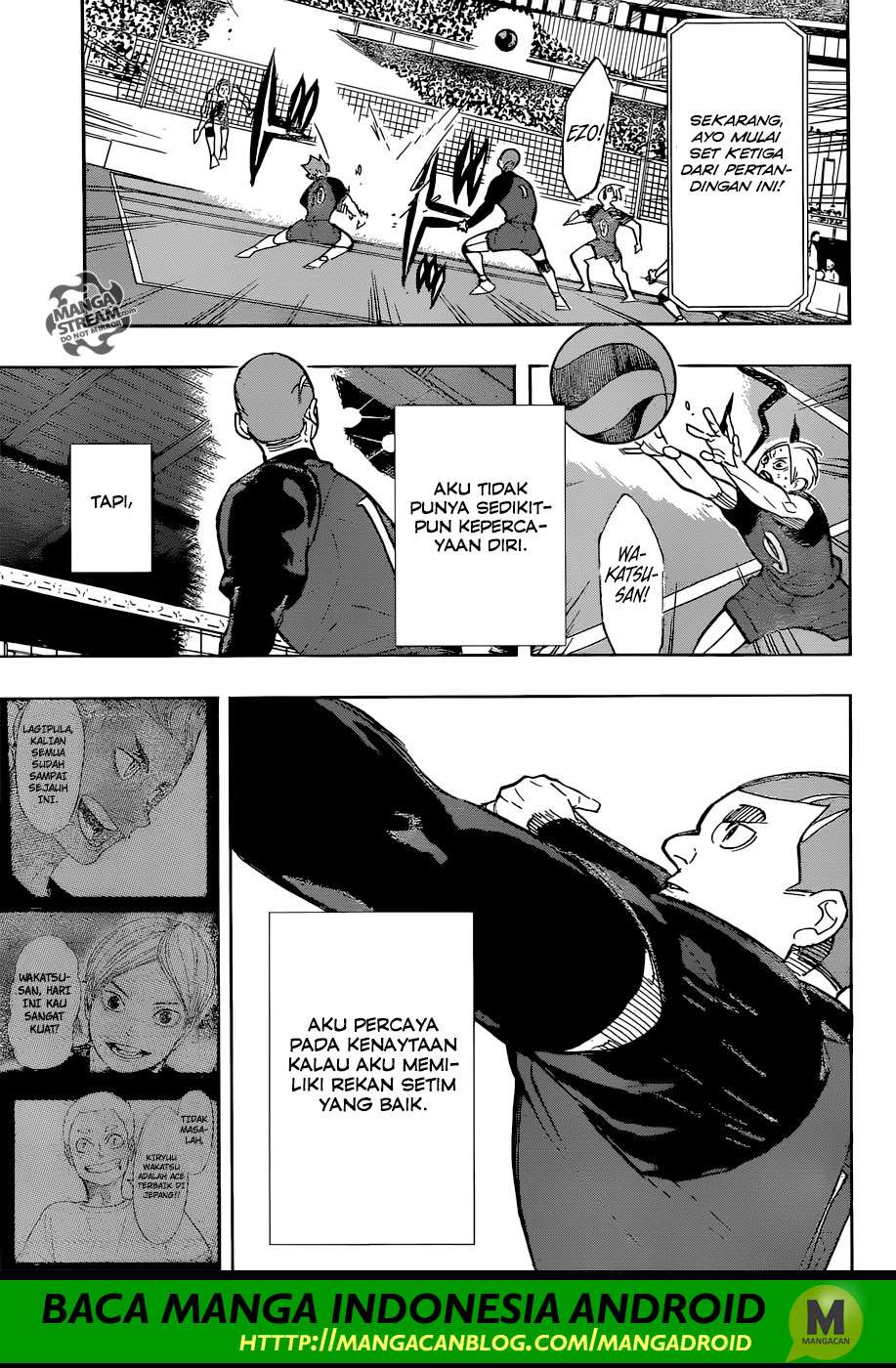 Haikyuu!! Chapter 334 - halaman 18