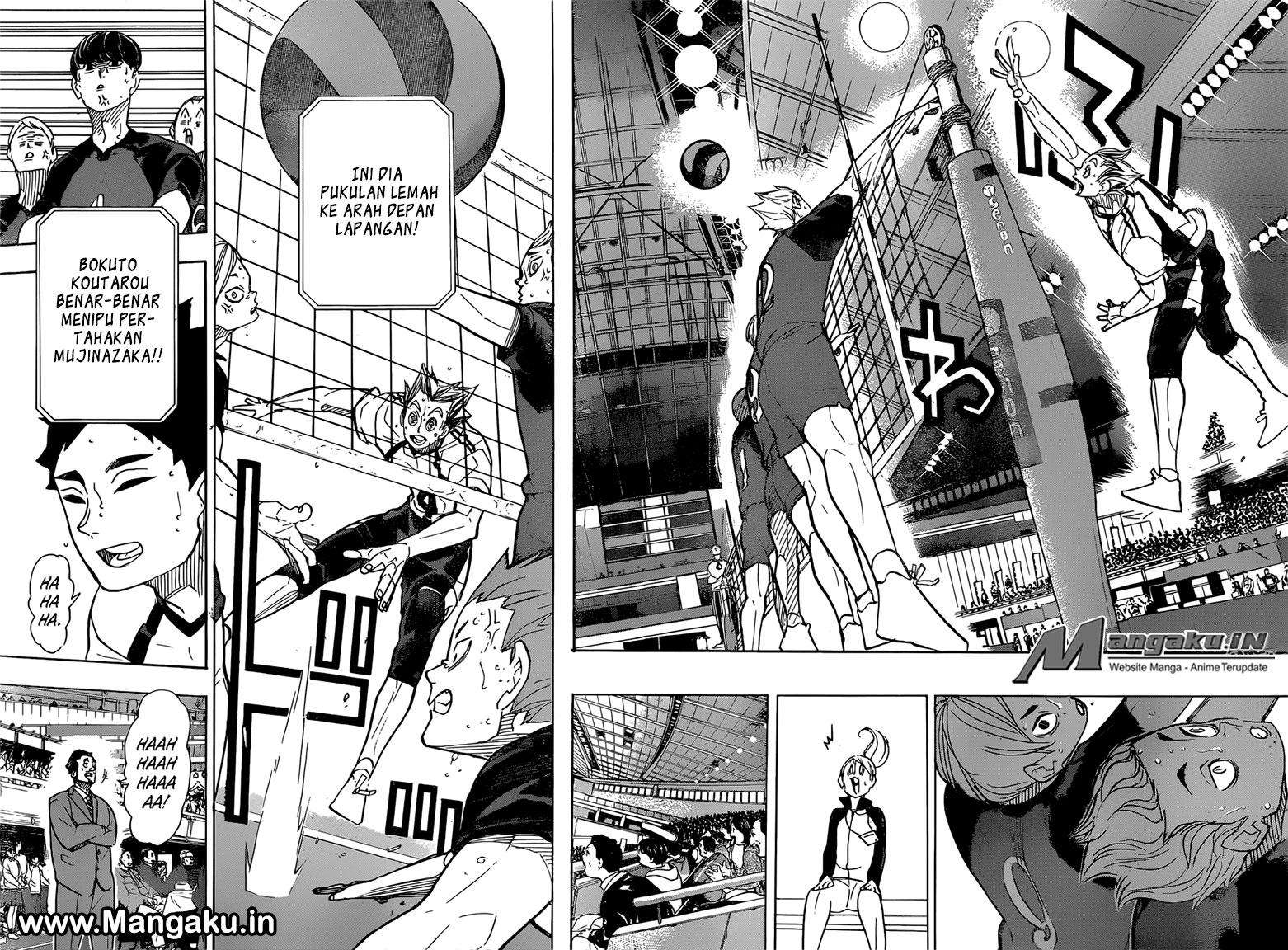 Haikyuu!! Chapter 335 - halaman 14