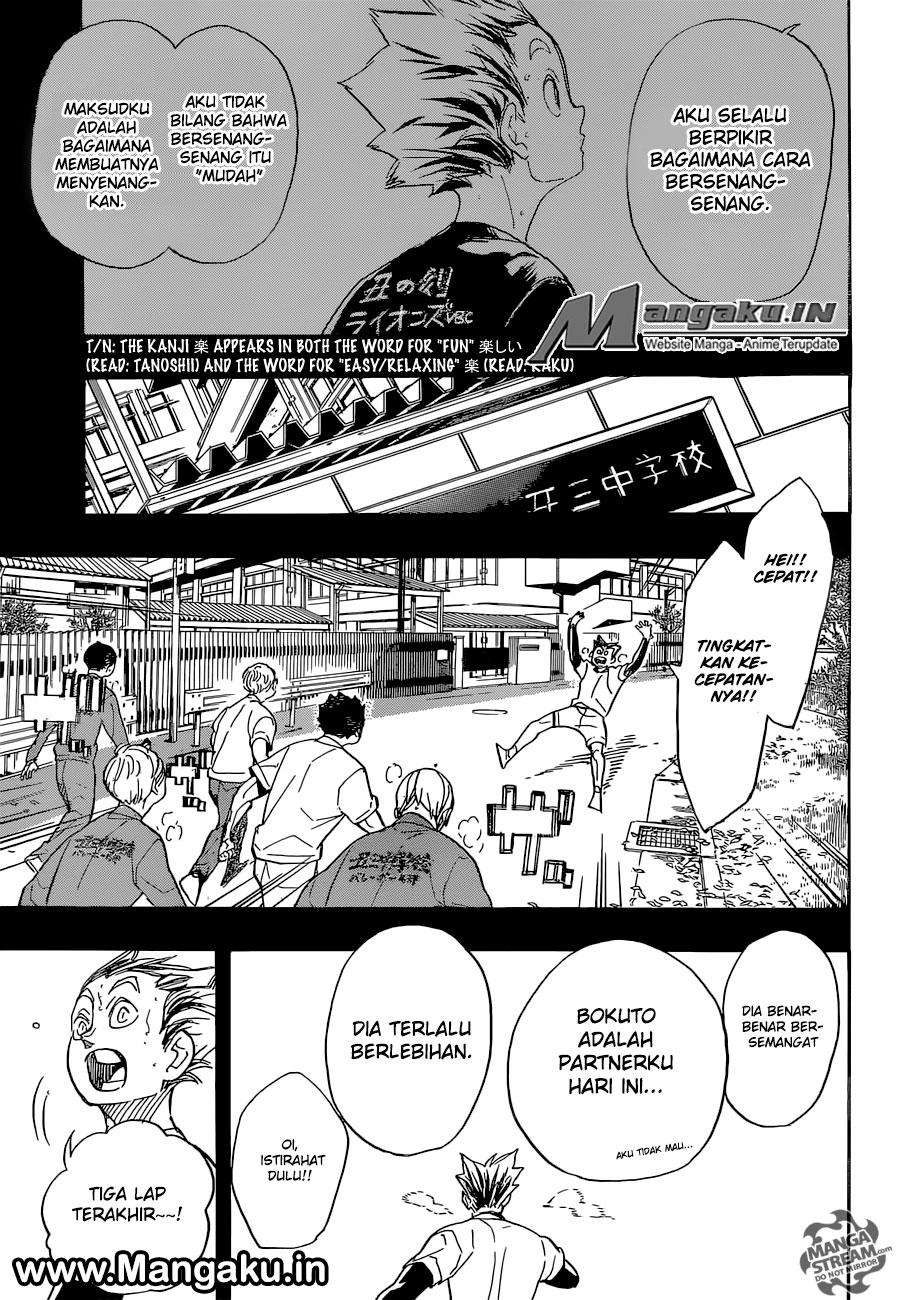 Haikyuu!! Chapter 335 - halaman 3