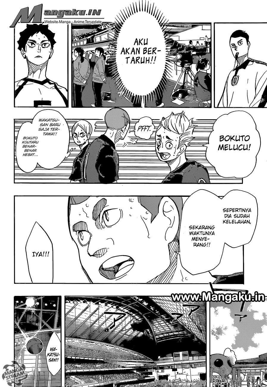 Haikyuu!! Chapter 335 - halaman 6
