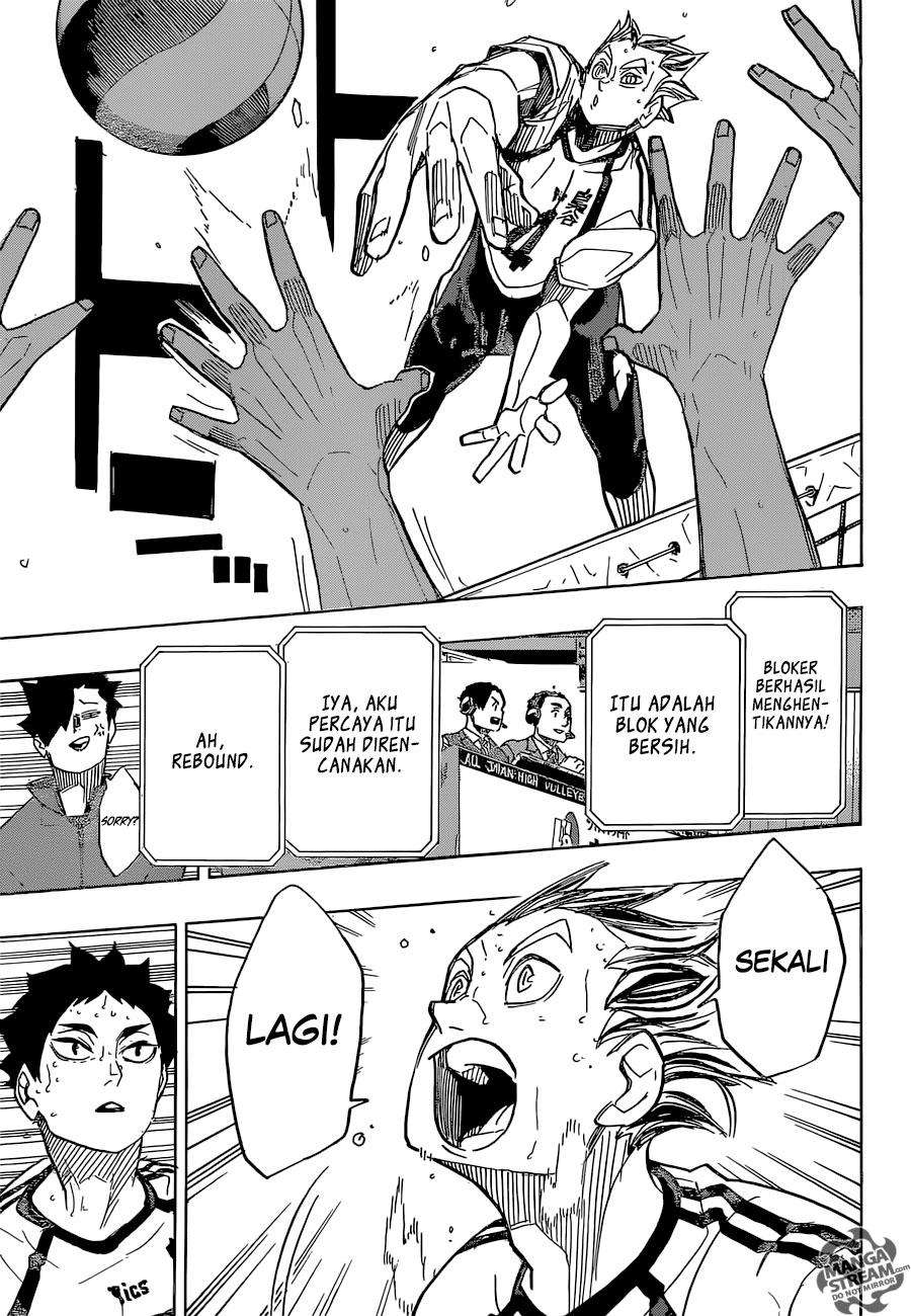 Haikyuu!! Chapter 335 - halaman 9