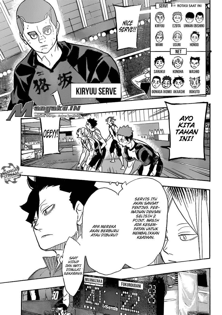 Haikyuu!! Chapter 336 - halaman 14