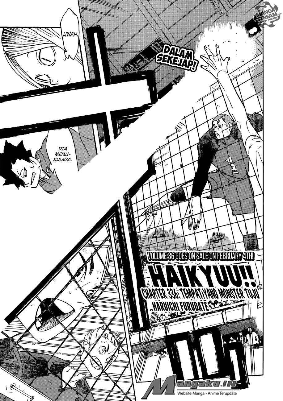 Haikyuu!! Chapter 336 - halaman 2