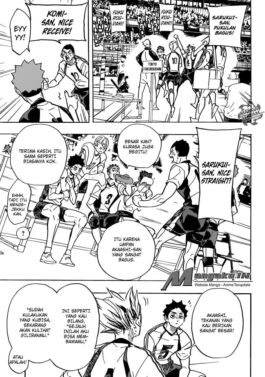 Haikyuu!! Chapter 336 - halaman 6