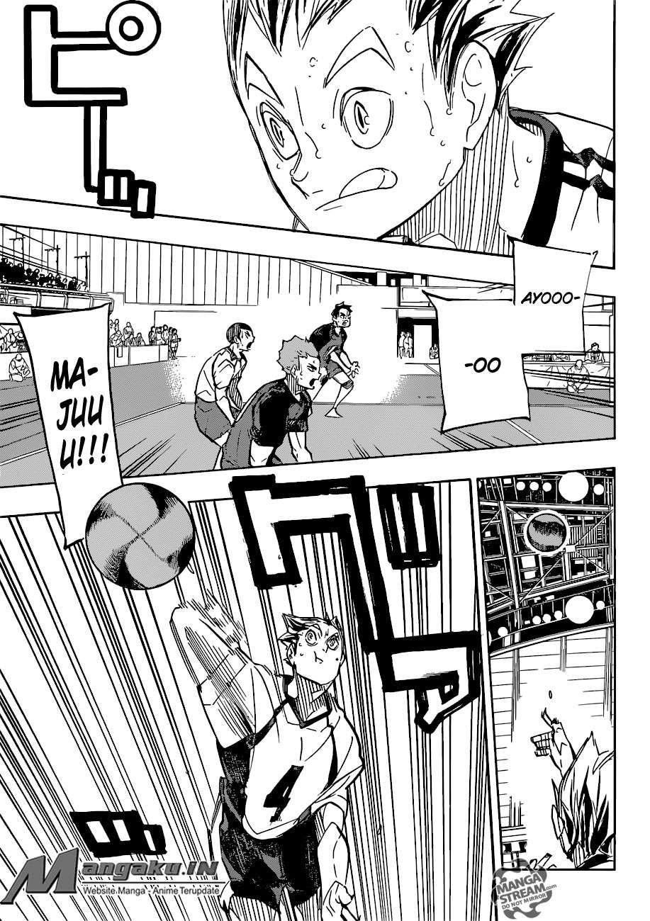 Haikyuu!! Chapter 336 - halaman 8