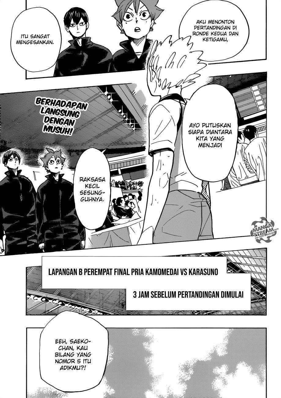 Haikyuu!! Chapter 338 - halaman 5