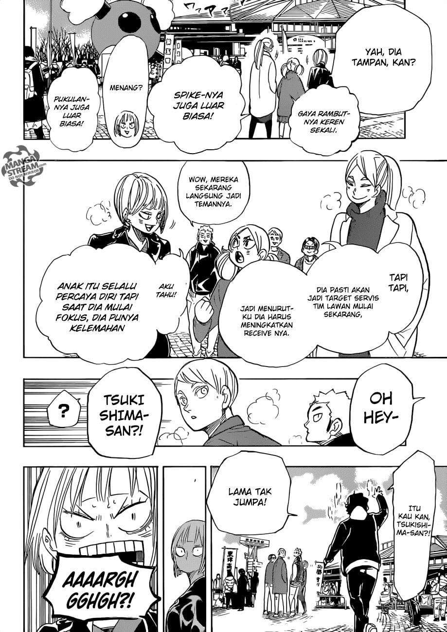 Haikyuu!! Chapter 338 - halaman 6