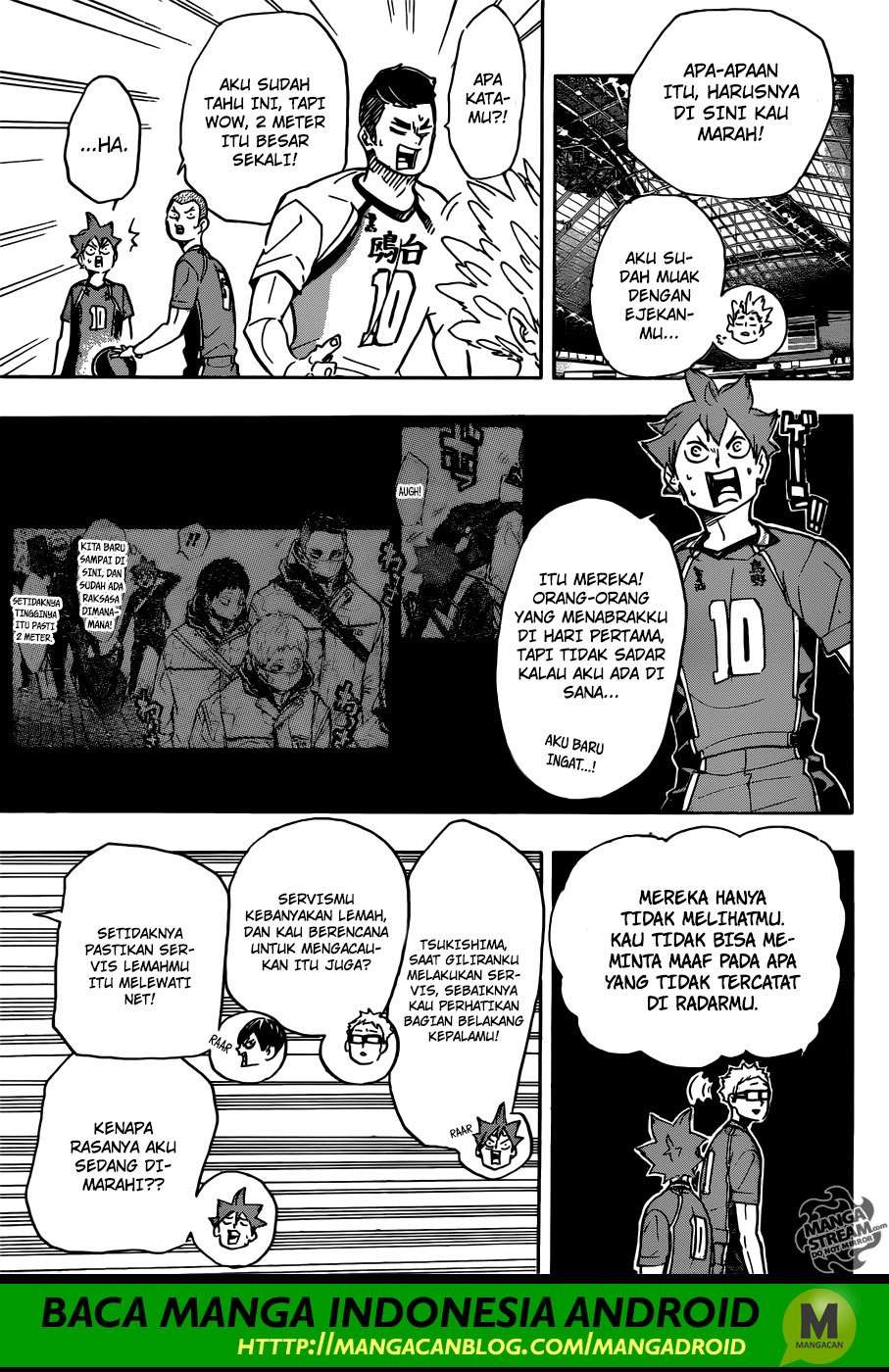 Haikyuu!! Chapter 339 - halaman 6